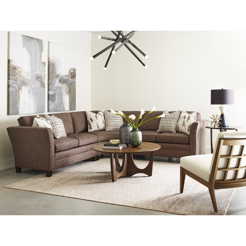 Walnut Grove Solid Wood Cross Legs Coffee Table