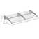 HOMCOM 200cm W x 80cm D Plastic Cover Retractable Door / Window Awning
