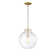 Luminaire suspendu sphère 1 lumière Suzman