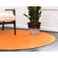 Tapis traditionnel Wingate couleur citrouille