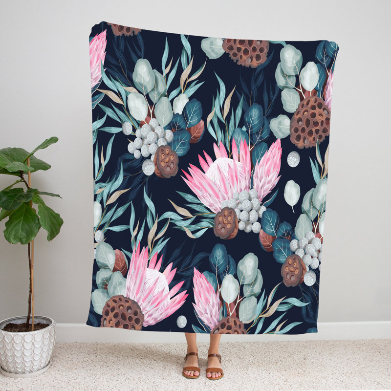 Throw Blanket, 68" W x 80" L