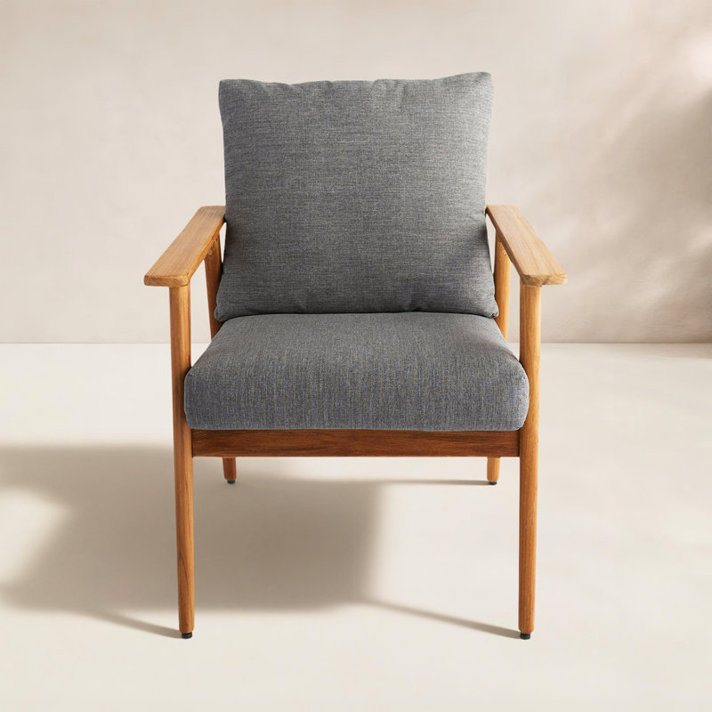 Tempo Teak Outdoor Lounge Chair