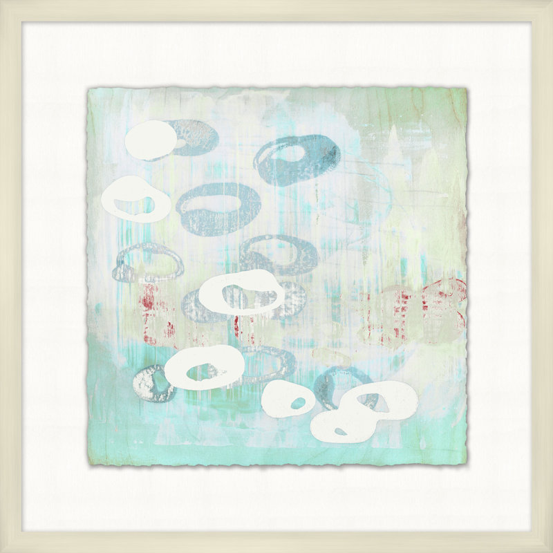 Forseeable 1 - Peinture encadrée sur papier