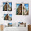 «Espagne Azure Coastline Village», 2 pièces-1138114099-1138114098