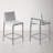 Misa Upholstered Counter Stool with Metal Frame-576239164-576239163