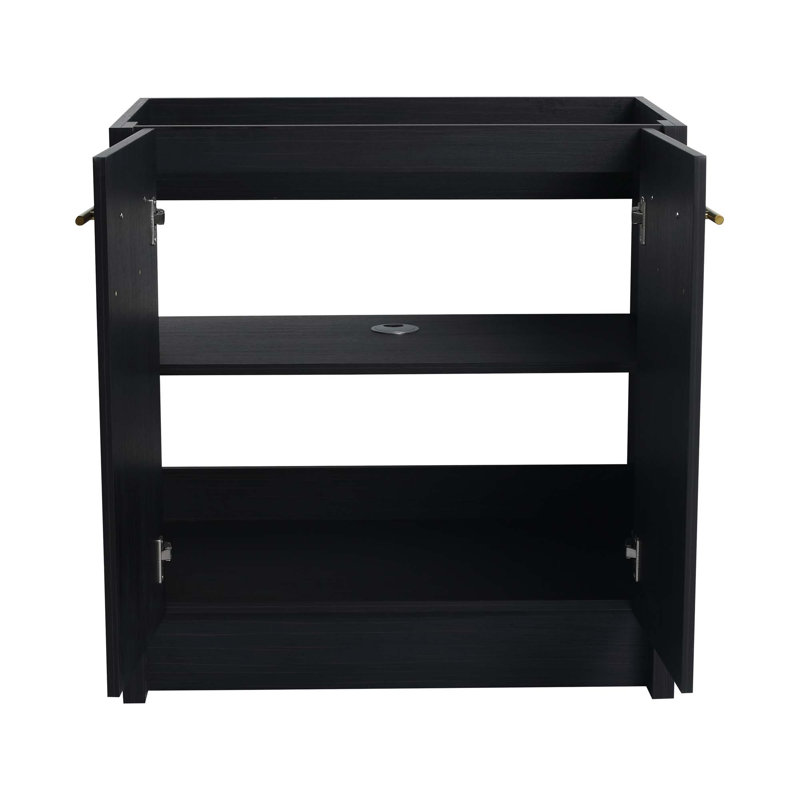 Meuble-lavabo autoportant, sans lavabo supérieur