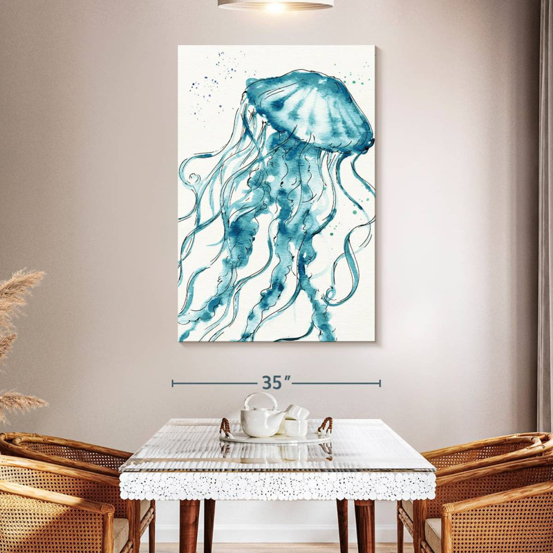 Brampt Deep Sea II V2 Teal, 51" H x 34" W
