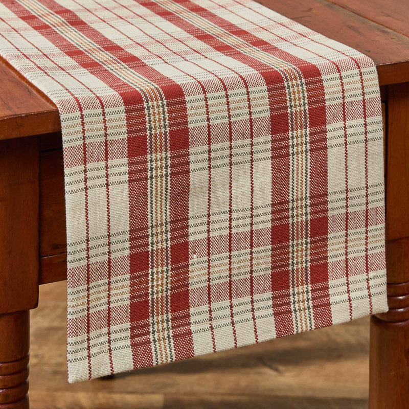 Chemin de table Hawthorne, L 54 po x l 13 po, Rouge