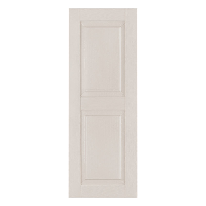Volet à panneau surélevé personnalisé (paire), Peut être peint, 14.5", 35"
