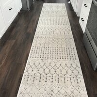 Union Rustic Giannini Geometric Moroccan Area Rug in Gray/ Off White &  Reviews