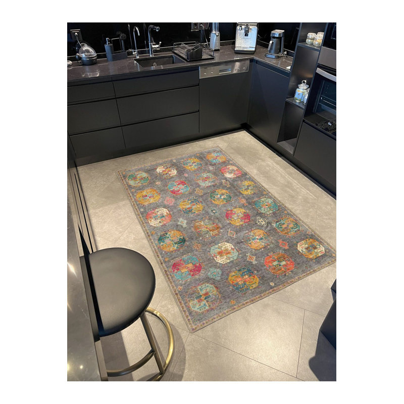 Tapis traditionnel lavable à la machine