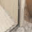 56-60 " x 72" Tempered Glass with Explosion Proof Film, Aluminum Frame Double Sliding Shower Door, "1/4 (6 mm), Stainless Steel handle,Brushed Nickel