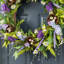Couronne de nid d'oiseau lavande 24 po P 24 po