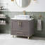 Ensemble de meuble-lavabo simple 30 po Kearna-1811542514