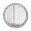 Huldar Glass Flat Wall Mirror