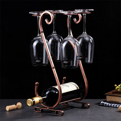 Support à verres à vin S-Curve