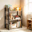 Bibliothèque standard en acier H 30 "x l 23" Chrystin-90572167