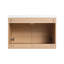 Meuble-lavabo flottant simple 30 po avec lavabo en résine et meuble-lavabo mural 2 portes-952365132-952365123