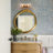 15" 2-Light Modern Glam Bath Sconce