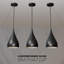 Pece Pendantlight 1-Flamming Hanging Light Teardrop Metal shade-563690389