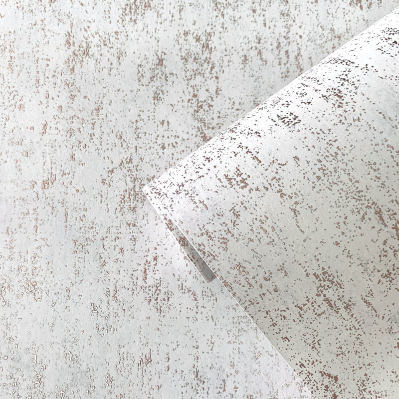 Lustre Metallic Textured Speck Wallpaper Roll, Pink