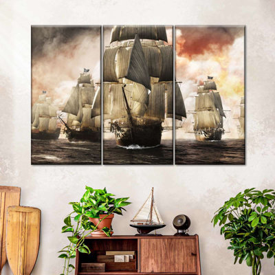 " Pirate Ship Fleet " 3 - Pieces