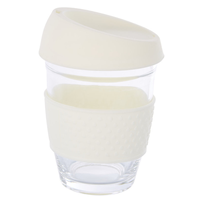 Symple Stuff Burnsville Travel Mug, Cream
