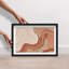 Oliver Gal Garnet Earth Abstract - Luxury Shadowbox Framed Wall Art-1124634947-1124634945