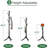 Bamboo / Rattan Freestanding 8 - Hook Coat Rack-1299724995