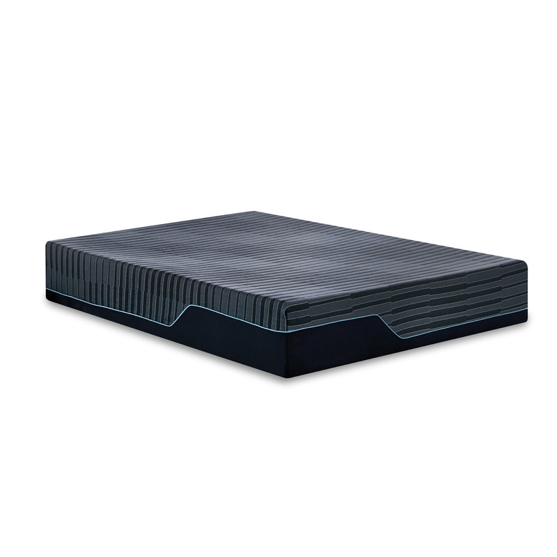 Bodipedic Support Gel Memory Foam Mattress-in-a-Box, Extra-long Twin, 12