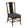 Chaise de salle à manger à dossier à lattes Drury Lane