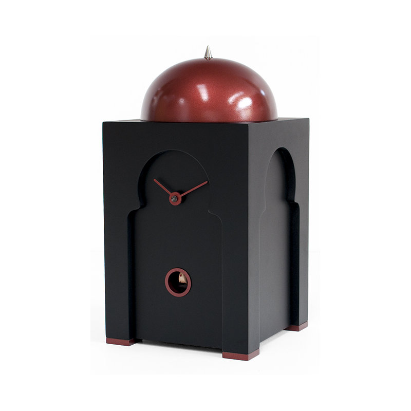 Modern & Contemporary Analogue Tabletop Clock, Black