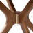 Muhsina Cross Leg Round Dining Table (47in x 47in / 1194mm x 1194mm)-826363140
