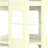 New Style White 4 All Rotating Book Rack, 360 Wheels, Adjustable Shelf, Smooth Movement, High Capacity Storage Unit Bookshelf, Easy Assembly, Small Footprint, Space Utilization, Great For Books-122505497