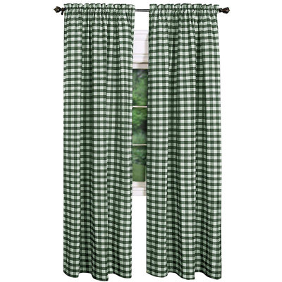 Ramillies Cotton Blend Semi Sheer Curtain Pair