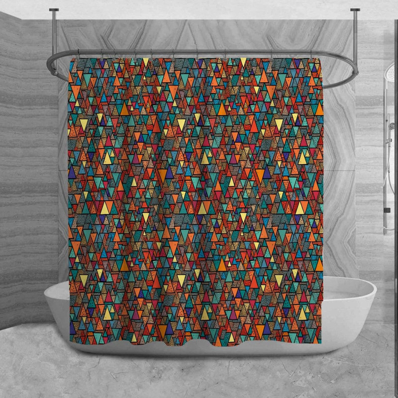 Rideau de douche Takerria, L 70 po x H 73 po