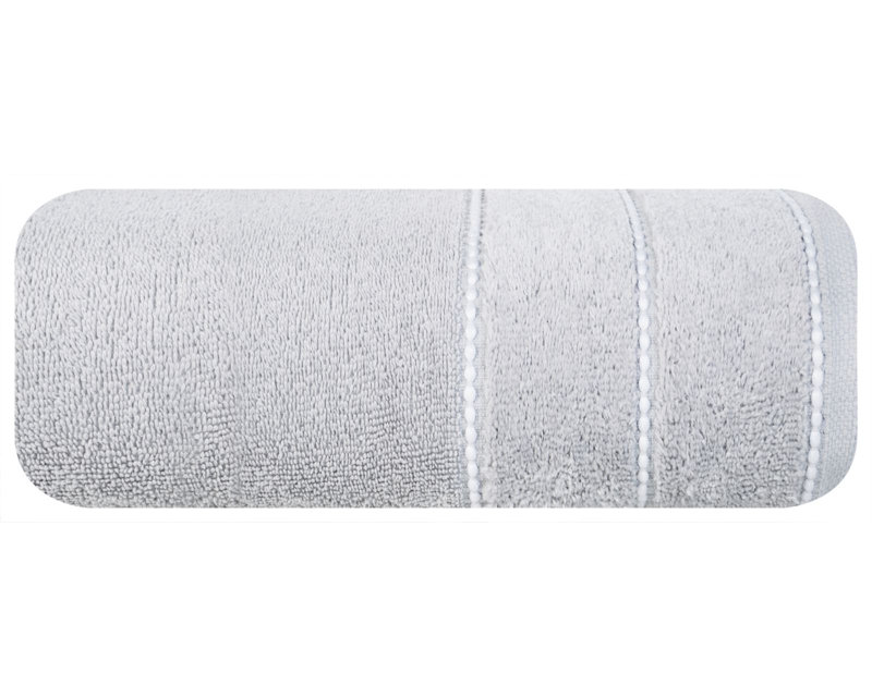 Itay Midweight Jacquard Hand Towel, Matt Brushed Nickel