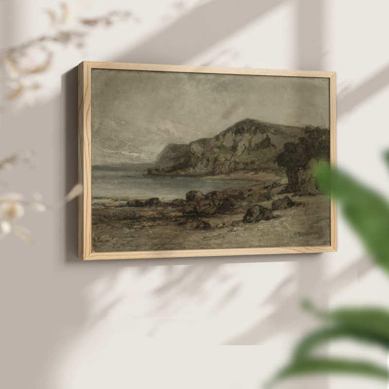 Paysages rétro-DCCV-reproduction encadrée, Naturel, H 22 po x l 28 po