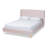 Jacqeuline Upholstered Wingback Bed-1025458477