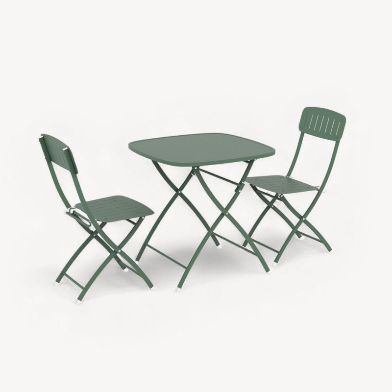 VENICE Bistro 80cm Square, Green