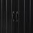Bathroom Storage Cabinet With Two Laundry Baskets, Storage Cabinet With Doors And Drawer For Home, Black-404966993