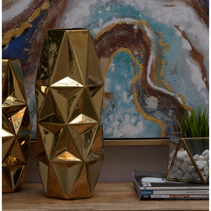 Vase de plancher Jada, H 18 po x l 7 po x P 7 po