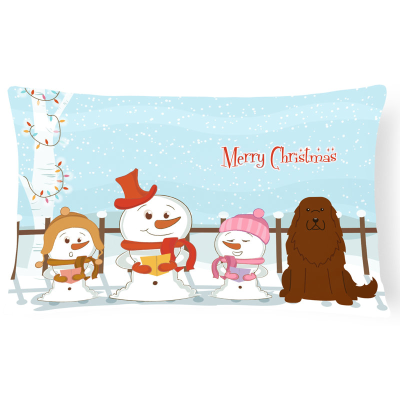 Coussin lombaire intérieur / extérieur Merry Christmas