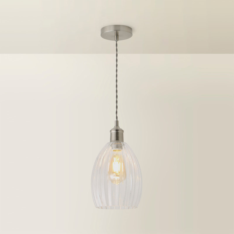 Dellis 1 - Light Pendant, Chrome