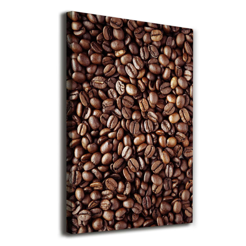 Coffee Beans - Wrapped Canvas Print
