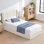 Lit plateforme tapissier Coletti