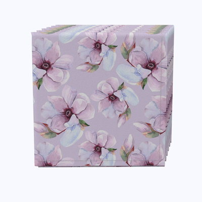 Cotton Twill Floral Rectangle Napkin