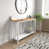 Brushed White Wash/Warm Oak selected