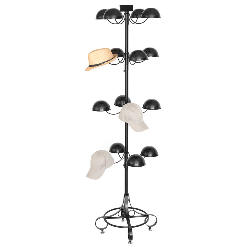 Iron Freestanding 16 - Hook Coat Rack