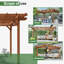 Pergola en bois massif-97875760